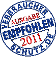 Empfohlen von Verbraucherschutz.de!